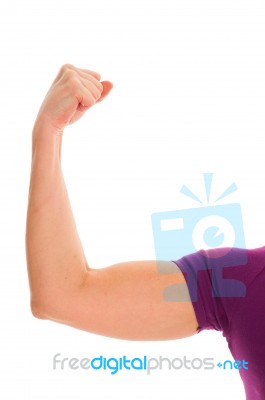 Arm Muscle Stock Photo