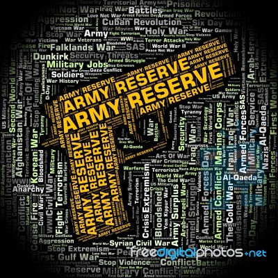 Army Reserve Shows Armed Services And Forces Stock Image