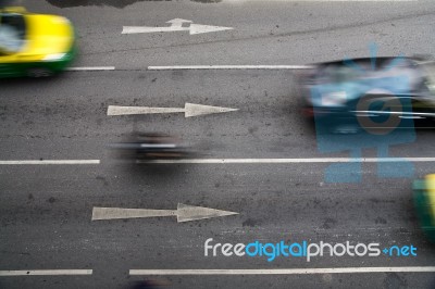 Arrow Indicator Stock Photo