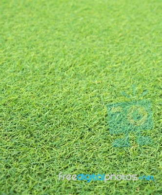 Artificial Grass Pattern Background Stock Photo