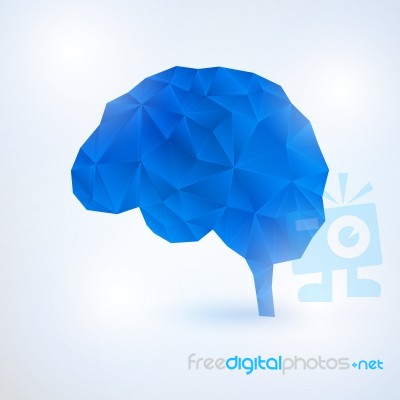 Artificial Intelligence Brain Concept With Binary Digits Stock Image Artificial Intelligence Brain Concept With Binary Digits Stock Image