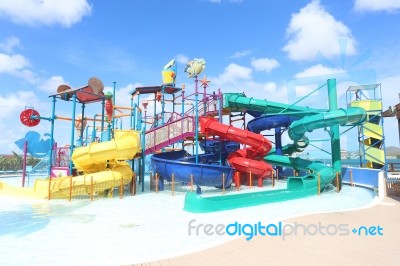 Aruba - Feb 5: Palm Island Resort Waterpark In Aruba On Feb 5, 2… Stock Photo Aruba - Feb 5: Palm Island Resort Waterpark In Aruba On Feb 5, 2… Stock Photo