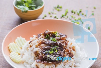 Asian Food Meals Stock Photo