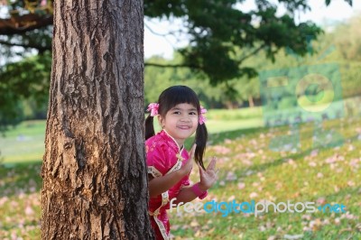 Asian Girl Stock Photo