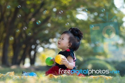 Asian Girl Stock Photo