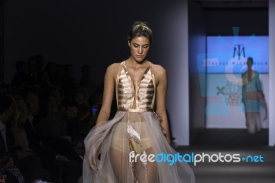 Athens, Greece - Mar  29, 2018, Athens Xclusive Designers Week Stock Photo