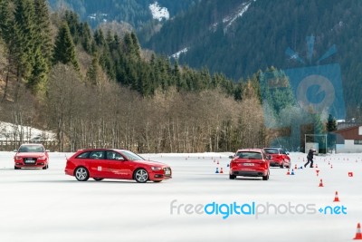 Audi Driving Experience Stock Photo