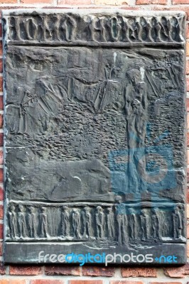 Auschwitz Concentration Camp In Oswiecim Poland Stock Photo