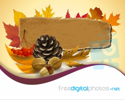 Autumn Background Stock Image