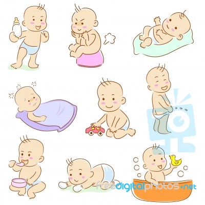 Babies Stock Image
