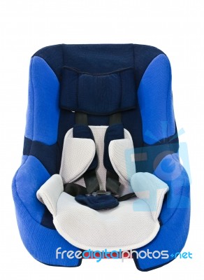 Baby Car Seat Stock Photo