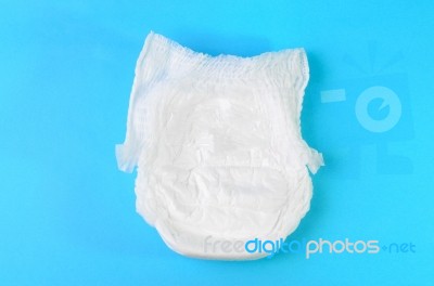 Baby Diapers Stock Photo