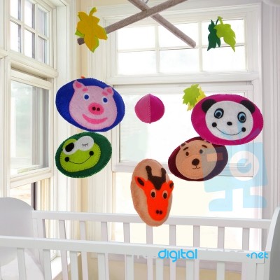 Baby Mobile Stock Photo