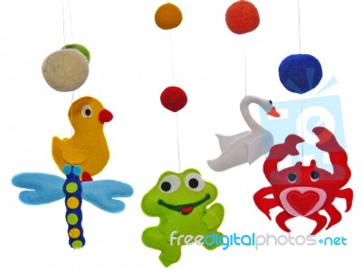 Baby Mobile Stock Photo