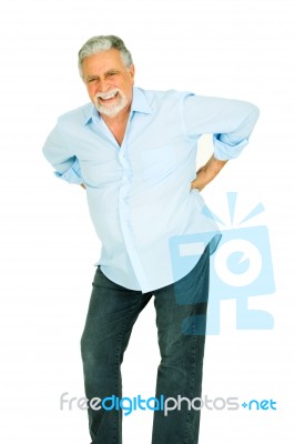 Back Pain Stock Photo