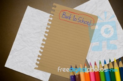 Back To School Stock Photo