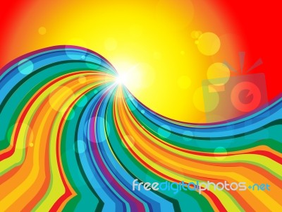 Background Copyspace Means Light Burst And Backdrop Stock Image