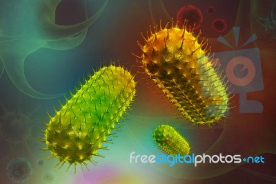 Bacteria Cells Stock Image