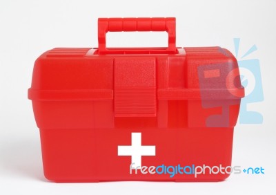 Bag Of First Aid Stock Photo