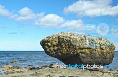 Balanced Rock Stock Photo