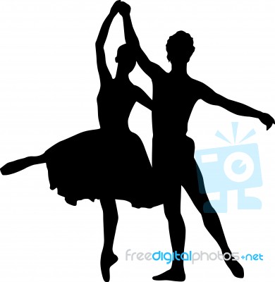Ballet Dancers Stock Image