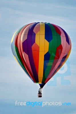 Balloon Ascending Into The Sky Stock Photo Balloon Ascending Into The Sky Stock Photo
