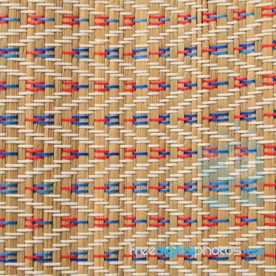 bamboo mat background Stock Photo