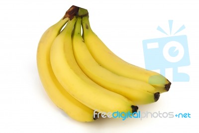 Banana Bunch Stock Photo