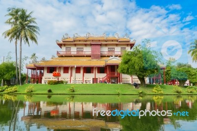 Bang Pa-in Royal Palace In Thailand Stock Photo