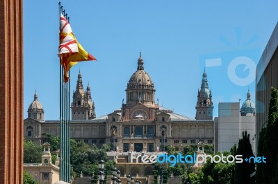 Barcelona, Spain/europe - June 1 : National Palace In Barcelona Stock Photo