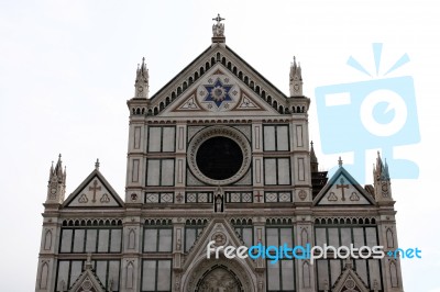 Basilica Of Santa Croce Stock Photo