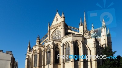 Basilica Of St Michael In Bordeaux Stock Photo