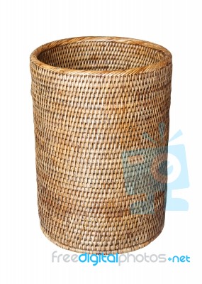 Basket, Weave Pattern Stock Photo