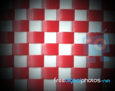 Basket Weave Pattern Stock Photo