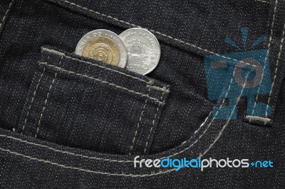 Bath Coins Stock Photo