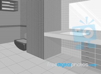 Bathroom Stock Image