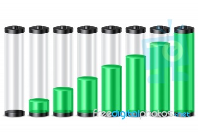 Battery Level Stock Image