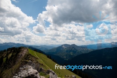 Bavarian Alps Stock Photo