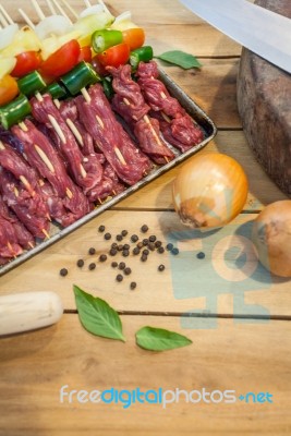 Bbq Food Stock Photo