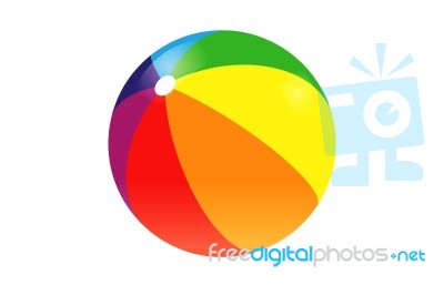 Beach Ball Stock Image