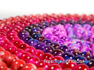 Beads And Pearls To Put Together Jewelery Stock Photo