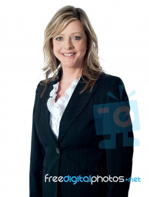 Beautiful Businesswoman Stock Photo