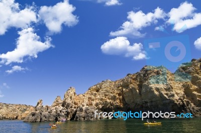Beautiful Coastline Stock Photo