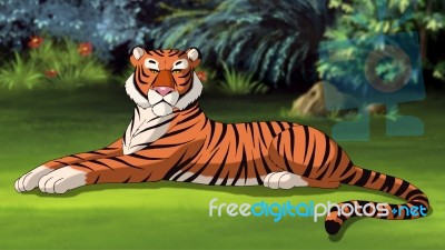 Bengal Tiger Image Stock Image