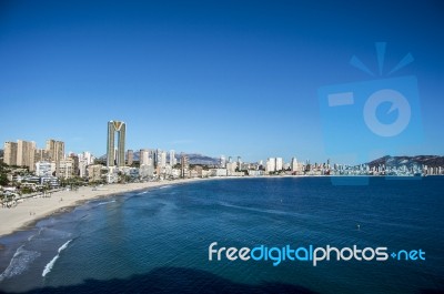 Benidorm Stock Photo