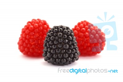 Berry Candy Stock Photo