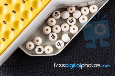 Bingo Game Stock Photo