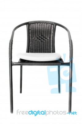 Black Chair Stock Photo