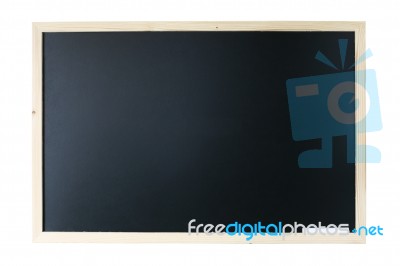 Blackboard With Chalk Stock Photo