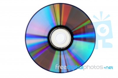Blank CD Stock Photo